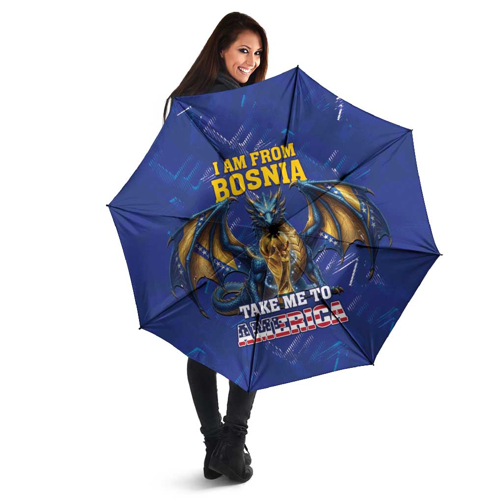 I Am From Bosnia Take Me To America Umbrella Road to WC 2026