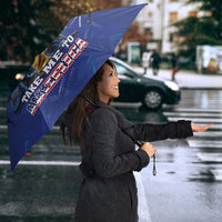 I Am From Bosnia Take Me To America Umbrella Road to WC 2026