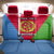 Personalized Eritrea Emblem Back Car Seat Cover With Flag Color - Wonder Print Shop