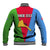 Personalized Eritrea Emblem Baseball Jacket With Flag Color - Wonder Print Shop