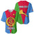 Personalized Eritrea Emblem Baseball Jersey With Flag Color - Wonder Print Shop