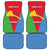 Personalized Eritrea Emblem Car Mats With Flag Color - Wonder Print Shop