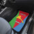 Personalized Eritrea Emblem Car Mats With Flag Color - Wonder Print Shop