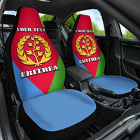 Personalized Eritrea Emblem Car Seat Cover With Flag Color - Wonder Print Shop