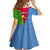 Personalized Eritrea Emblem Family Matching Off Shoulder Maxi Dress and Hawaiian Shirt With Flag Color - Wonder Print Shop
