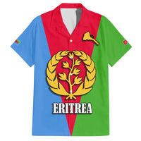 Personalized Eritrea Emblem Family Matching Puletasi and Hawaiian Shirt With Flag Color - Wonder Print Shop