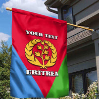 Personalized Eritrea Emblem Garden Flag With Flag Color - Wonder Print Shop