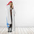 Personalized Eritrea Emblem Hooded Blanket With Flag Color