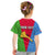 Personalized Eritrea Emblem Kid T Shirt With Flag Color - Wonder Print Shop