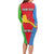 Personalized Eritrea Emblem Long Sleeve Bodycon Dress With Flag Color - Wonder Print Shop