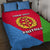 Personalized Eritrea Emblem Quilt Bed Set With Flag Color - Wonder Print Shop