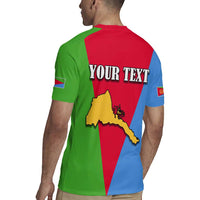 Personalized Eritrea Emblem Rugby Jersey With Flag Color - Wonder Print Shop
