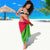 Personalized Eritrea Emblem Sarong With Flag Color - Wonder Print Shop