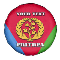 Personalized Eritrea Emblem Spare Tire Cover With Flag Color - Wonder Print Shop