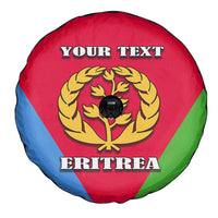 Personalized Eritrea Emblem Spare Tire Cover With Flag Color - Wonder Print Shop