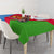 Personalized Eritrea Emblem Tablecloth With Flag Color - Wonder Print Shop