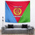 Personalized Eritrea Emblem Tapestry With Flag Color - Wonder Print Shop