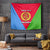 Personalized Eritrea Emblem Tapestry With Flag Color - Wonder Print Shop