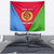 Personalized Eritrea Emblem Tapestry With Flag Color - Wonder Print Shop