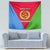 Personalized Eritrea Emblem Tapestry With Flag Color - Wonder Print Shop