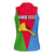 Personalized Eritrea Emblem Women Sleeveless Polo Shirt With Flag Color - Wonder Print Shop