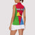 Personalized Eritrea Emblem Women Sleeveless Polo Shirt With Flag Color - Wonder Print Shop