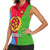Personalized Eritrea Emblem Women Sleeveless Polo Shirt With Flag Color - Wonder Print Shop
