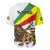 Ethiopia Baseball Jersey Lion Of Judah Emblem With Cross - Wonder Print Shop