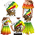 Ethiopia Family Matching Mermaid Dress and Hawaiian Shirt Lion Of Judah Emblem With Cross - Wonder Print Shop