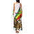 Ethiopia Family Matching Tank Maxi Dress and Hawaiian Shirt Lion Of Judah Emblem With Cross - Wonder Print Shop