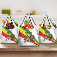 Ethiopia Grocery Bag Lion Of Judah Emblem With Cross