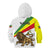 Ethiopia Kid Hoodie Lion Of Judah Emblem With Cross - Wonder Print Shop