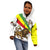 Ethiopia Kid Hoodie Lion Of Judah Emblem With Cross - Wonder Print Shop