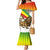 Ethiopia Mermaid Dress Lion Of Judah Emblem With Cross - Wonder Print Shop