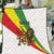 Ethiopia Quilt Lion Of Judah Emblem With Cross - Wonder Print Shop