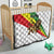 Ethiopia Quilt Lion Of Judah Emblem With Cross - Wonder Print Shop