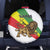Ethiopia Spare Tire Cover Lion Of Judah Emblem With Cross - Wonder Print Shop