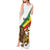 Ethiopia Tank Maxi Dress Lion Of Judah Emblem With Cross - Wonder Print Shop