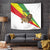 Ethiopia Tapestry Lion Of Judah Emblem With Cross - Wonder Print Shop