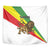 Ethiopia Tapestry Lion Of Judah Emblem With Cross - Wonder Print Shop