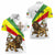 Ethiopia Women Polo Shirt Lion Of Judah Emblem With Cross - Wonder Print Shop