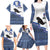 Cape Verde Manatee Family Matching Long Sleeve Bodycon Dress and Hawaiian Shirt Pattern With Flag Color - Wonder Print Shop