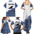 Cape Verde Manatee Family Matching Summer Maxi Dress and Hawaiian Shirt Pattern With Flag Color - Wonder Print Shop