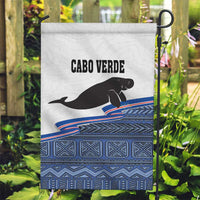 Cape Verde Manatee Garden Flag Pattern With Flag Color - Wonder Print Shop