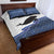 Cape Verde Manatee Quilt Bed Set Pattern With Flag Color - Wonder Print Shop