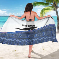 Cape Verde Manatee Sarong Pattern With Flag Color - Wonder Print Shop