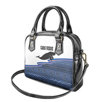 Cape Verde Manatee Shoulder Handbag Pattern With Flag Color