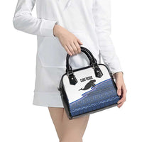 Cape Verde Manatee Shoulder Handbag Pattern With Flag Color