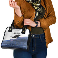 Cape Verde Manatee Shoulder Handbag Pattern With Flag Color