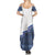 Cape Verde Manatee Summer Maxi Dress Pattern With Flag Color - Wonder Print Shop